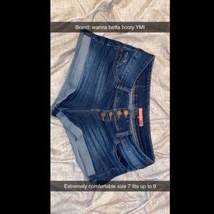 YMI wanna betta booty shorts